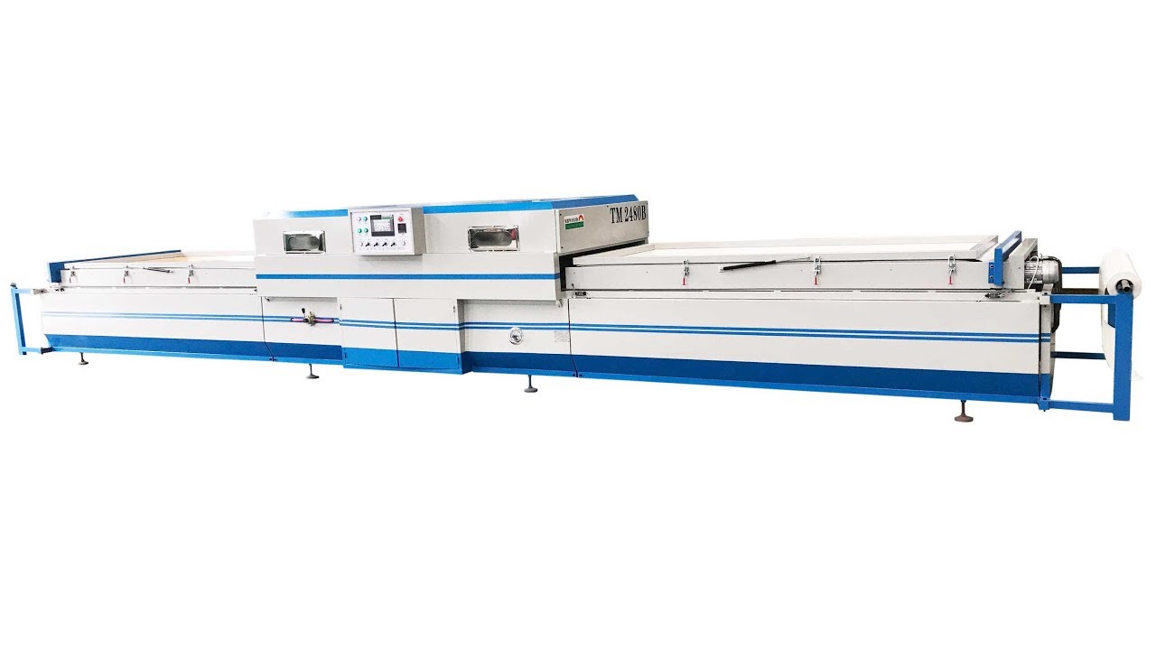 TM2480B-Up heating vacuum laminating press machine