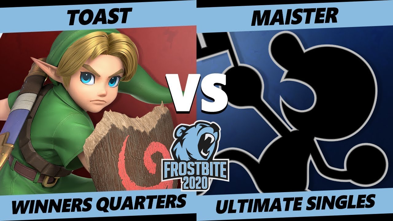Frostbite 2020 SSBU Winners Quarters - NFT | Toast (Young Link) Vs SSG | Maister (G&W) Smash Singles