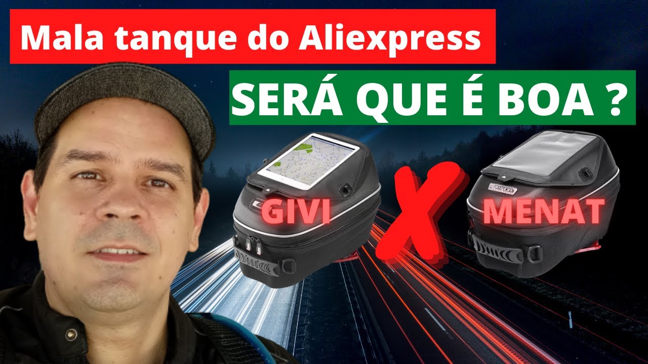 MALA TANQUE DA CHINA OU GIVI | QUEM É MELHOR ?