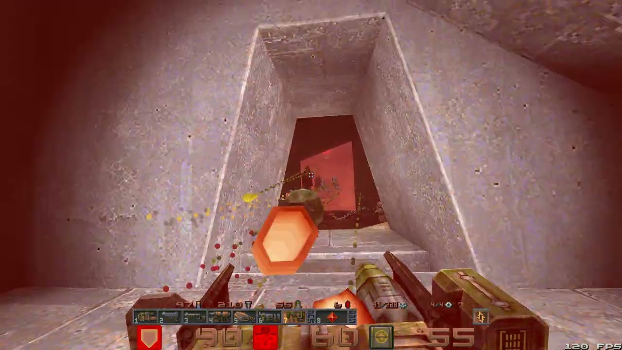 Quake Brutalist Jam 3 - Raw Materials by Spootnik brutal difficulty 100%