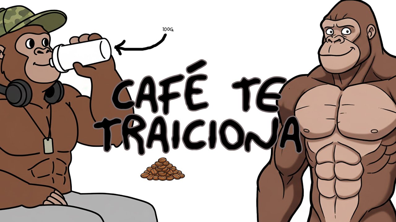 CAFÉ después de las 2PM está DESTRUYENDO tu físico (y no lo notas) - Explicado por Simio