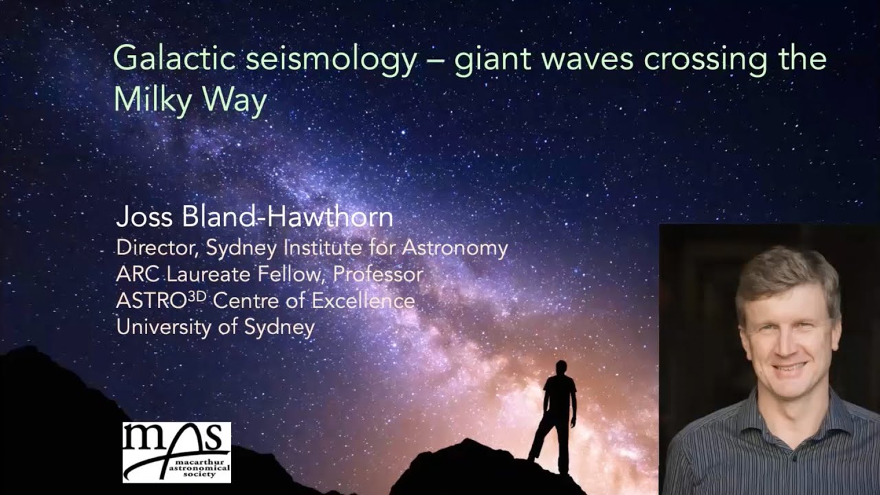 Galactic Seismology: Giant Waves Crossing the Milky Way