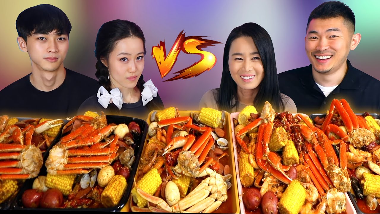 If you COMMIT A CRIME, would you CALL YOUR PARTNER and put them in DANGER too? Seafood Boil Mukbang