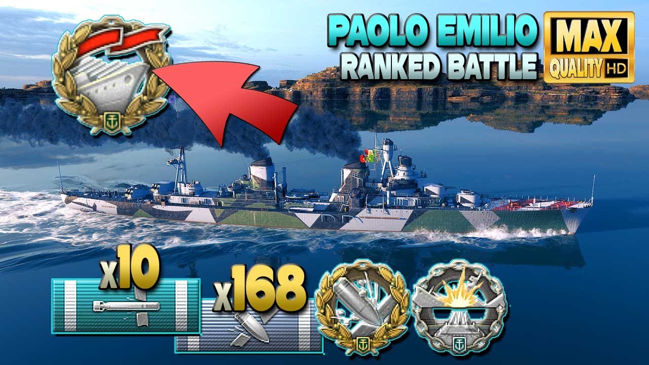 Эсминец Paolo Emilio: Настоящий воин-одиночка - World of Warships