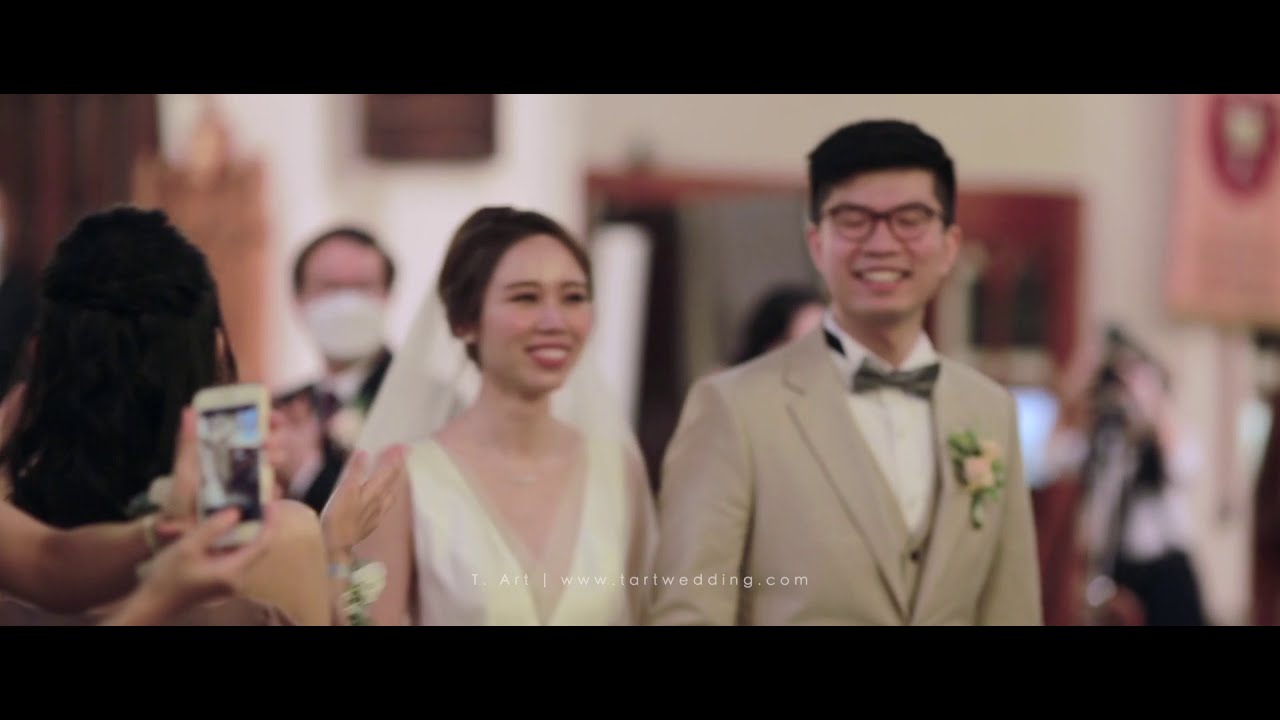 [T. Art Wedding] Michelle & Alex Highlight | St John's Cathedral & The Murray