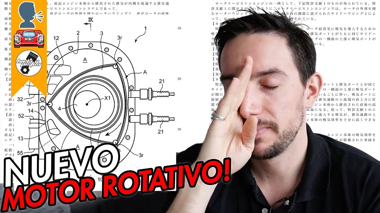NUEVO MOTOR ROTATIVO!? Análisis de Nuevas Patentes de Mazda