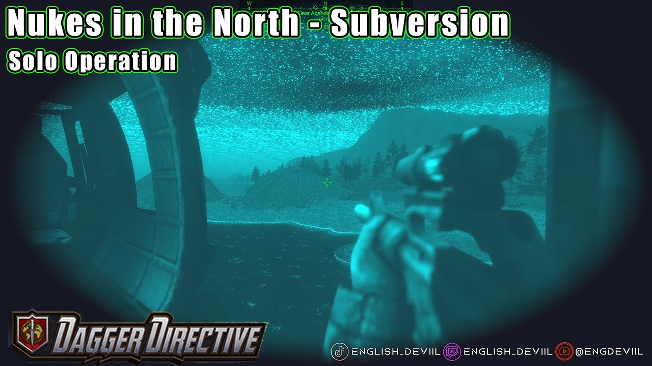 NUKES IN THE NORTH - SUBVERSION | Dagger Directive Ep 1  - #daggerdirective