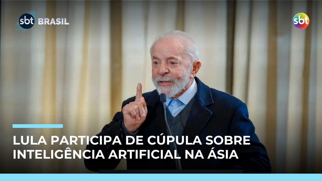 Lula viaja para a Ásia para fortalecer comércio e parcerias | #SBTBrasil