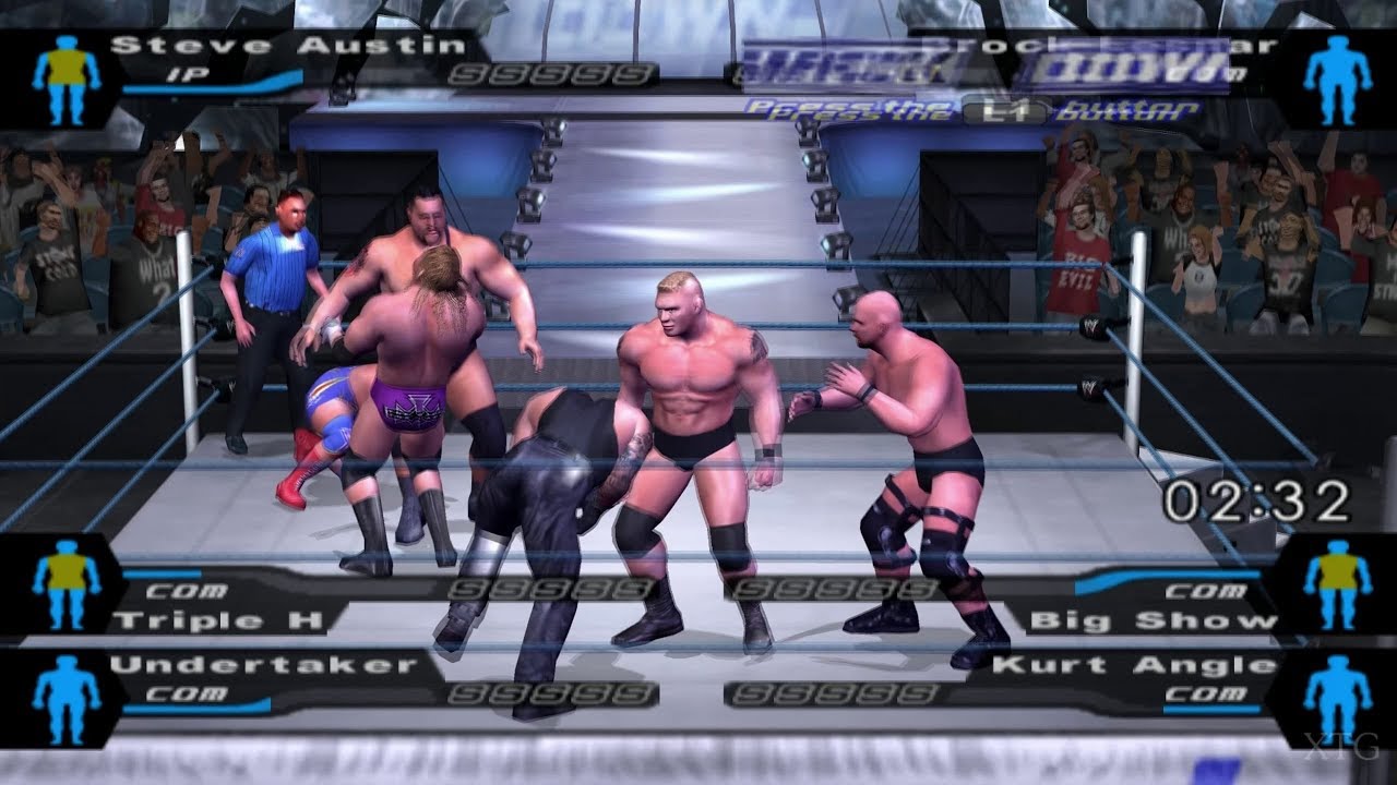 WWE SmackDown! Here Comes the Pain PS2 Gameplay HD (PCSX2)