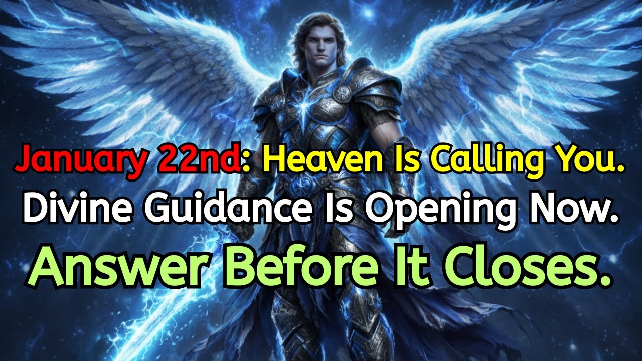 ⚔️ On January 22nd, Archangel Michael is calling you right now. Heaven is reaching out in love and..