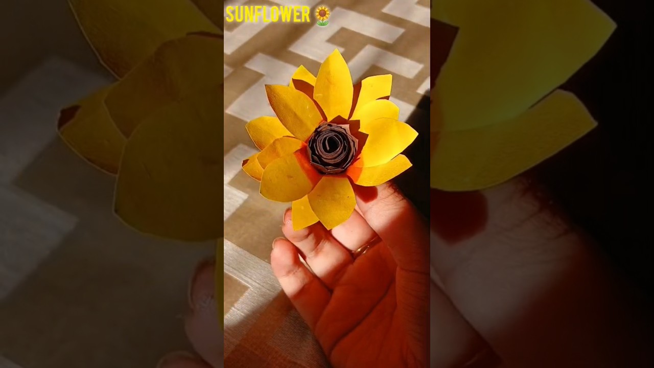 Paper Sunflower🌻