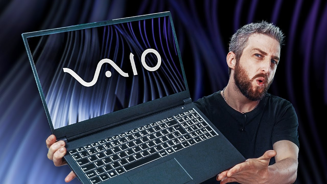 Review notebook gamer VAIO FH15 com i7 de 13ª geração, RTX 3050, memória RAM de 32 GB e tela 144 Hz