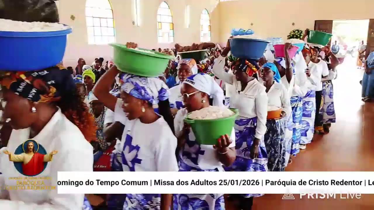Missa Dominical III Domingo do Tempo Comum| Directo | Paróquia de Cristo Redentor | Missa em Directo