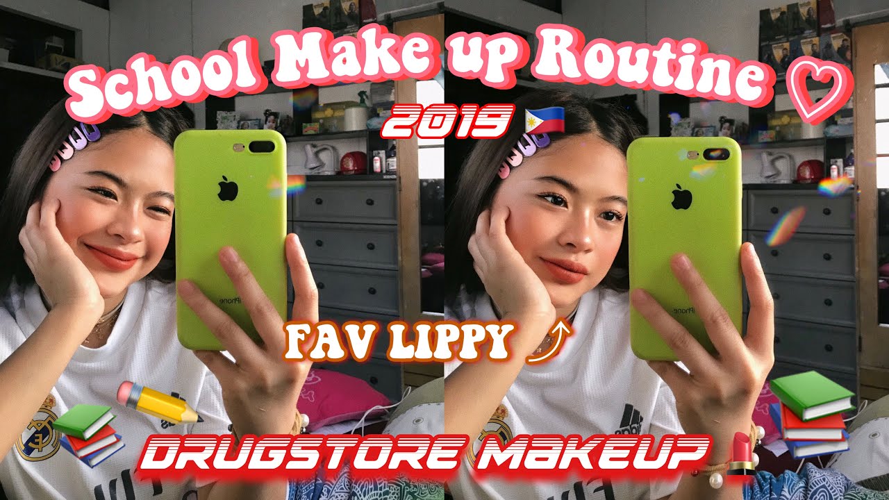 SCHOOL MAKEUP ROUTINE | DRUGSTORE 2019 PHILIPPINES | KATE SANCHEZ