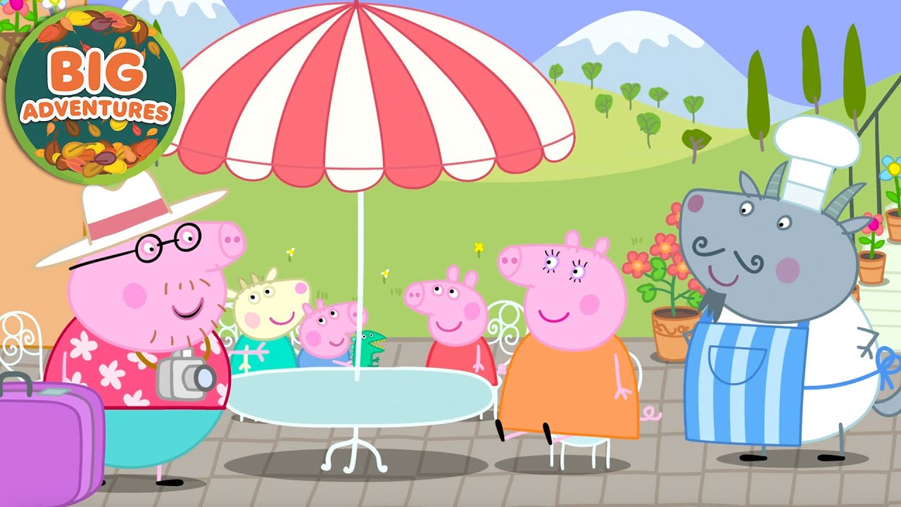 Peppa Pig Goes on a SUNNY Holiday Adventure☀️Peppa & George: Italy Fun | Cartoon for kids | 20 Mins