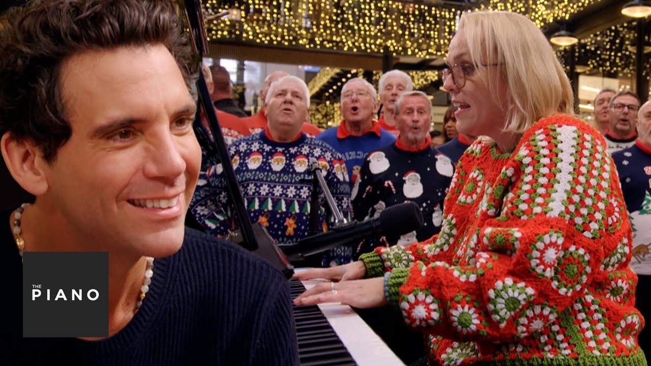 Nerys And Choir Perform A Welsh Version of O Holy Night | The Piano at Christmas