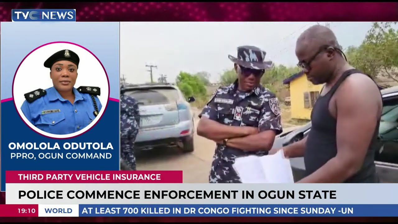 Police Commence Enforcement Of Third Party Vehicles Insurance In Ogun State