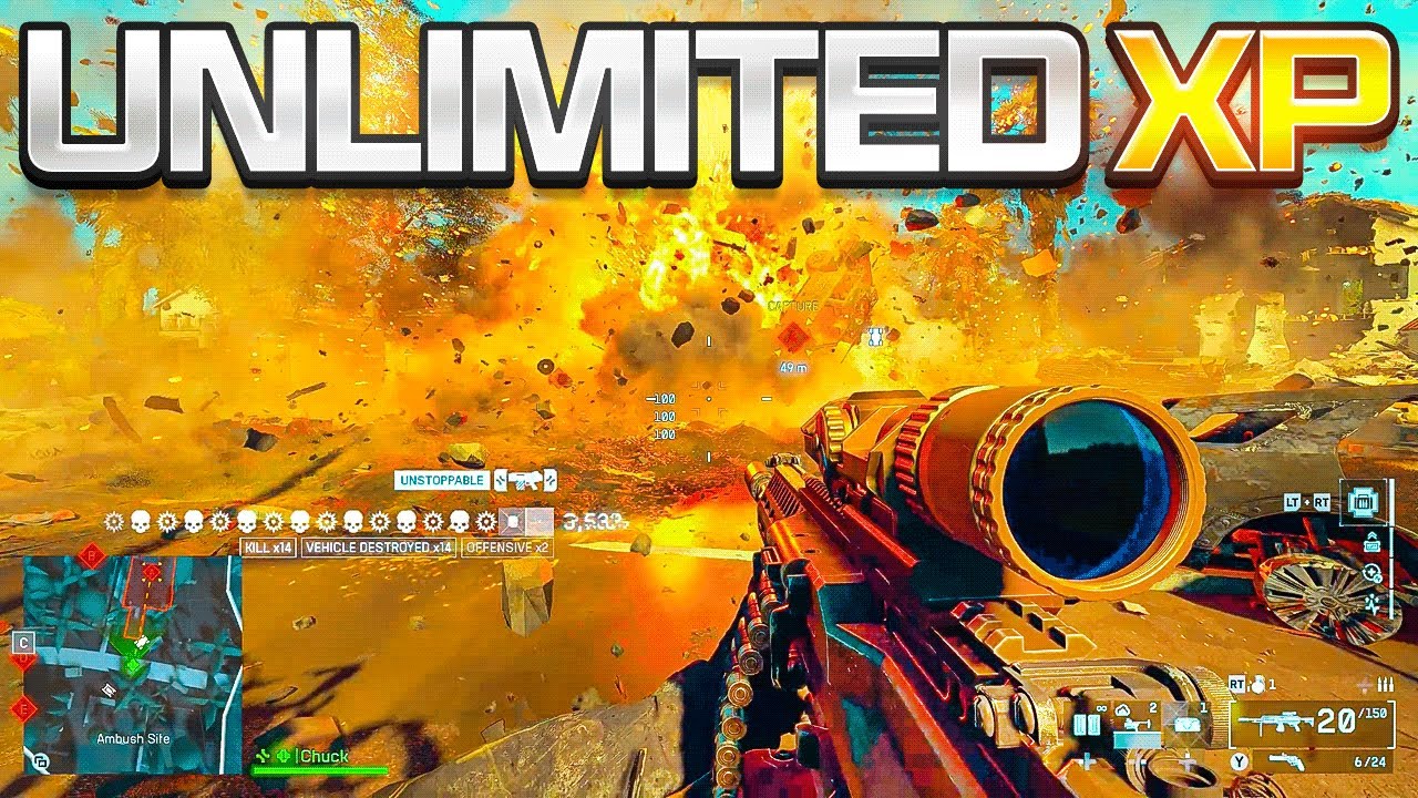 *NEW* UNLIMITED XP GLITCH in BATTLEFIELD 6! MAX LEVEL GUNS in 5 MINUTES (BF6 XP Glitch)