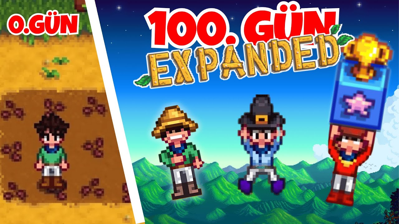 100 Dakikada 100+ Gün! | Stardew Valley Expanded Serisi