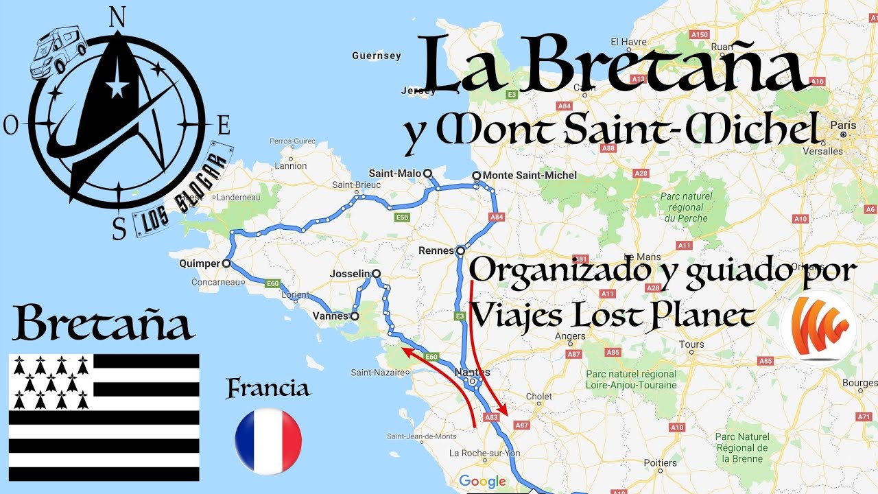 FRANCIA. La Bretaña y Mont-Saint-Michel - Los Slogar Viajes Lost Planet. Viajar en autocaravana