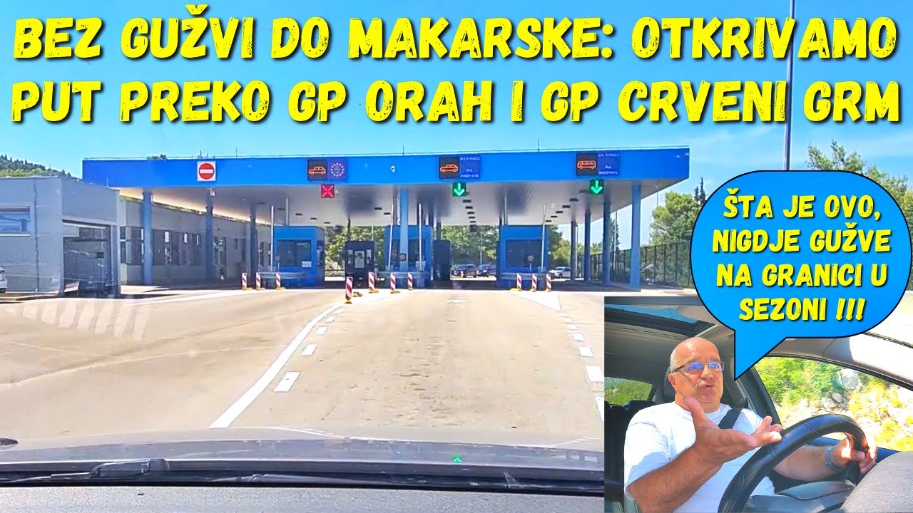 OTKRIVAMO TAJNU KAKO PUTOVATI BEZ GUŽVI I ČEKANJA DO MAKARSKE  I  GP VELIKI PROLOG  I  GP ORAH