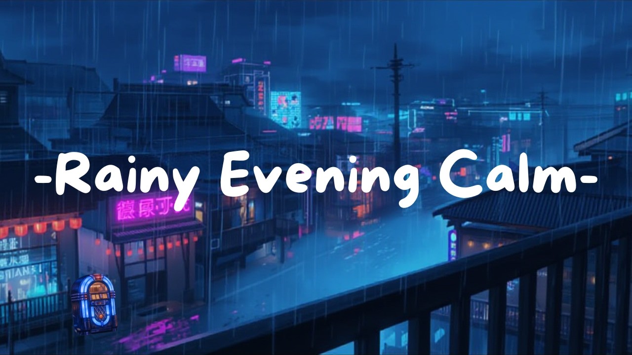 Rainy ☔Night Calm 🌞Lofi vibes | Calm Beats 🪘for Study 📚#lofi #lofimusic #studymusic #backgroundmusic
