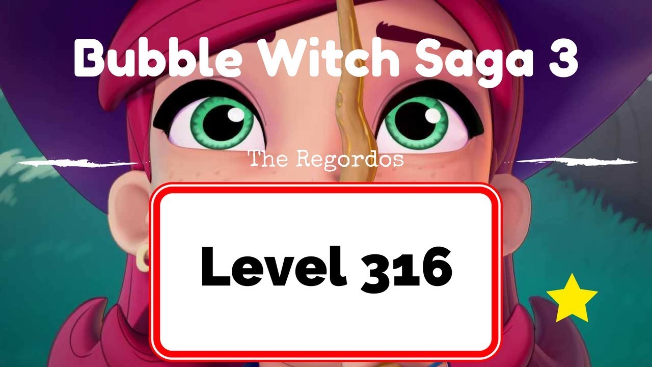Bubble Witch 3 Level 316 - No Boosters