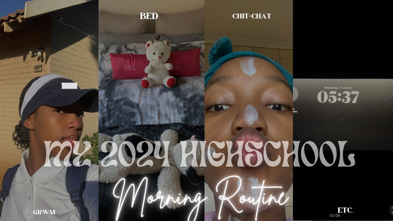My *REALISTIC* 6am School Morning Routine (grwm,chit-chat & more)|SouthAfricanYoutuber|ThatoRakhatoe