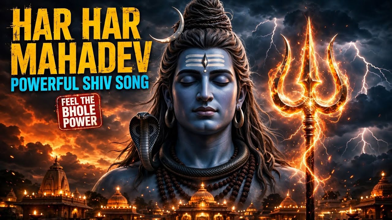 Jai Bhole Song, Shiv Bhajan, Mahashivratri Special, Singer Ashish Mishra, By Sachin Kumar 