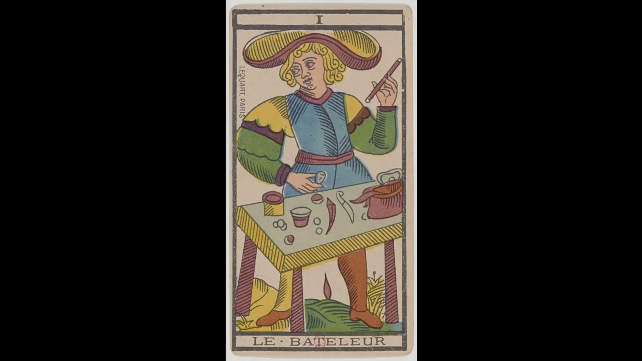 Tarot de Marseille ~ The Magician | Le Bateleur