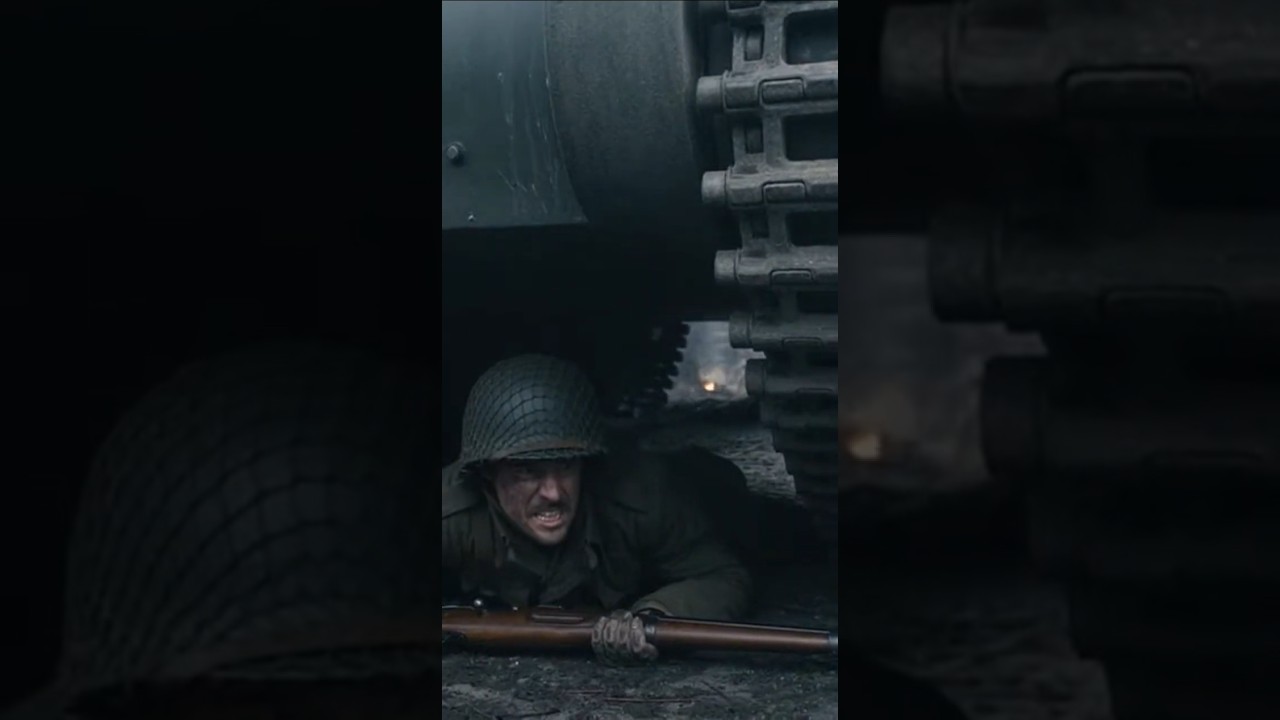 The Tank Stopped Above Him &mdash; WW2