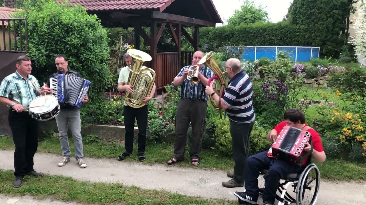 Pouť přeseka 5.6.2021 budíček u sokolíku první část