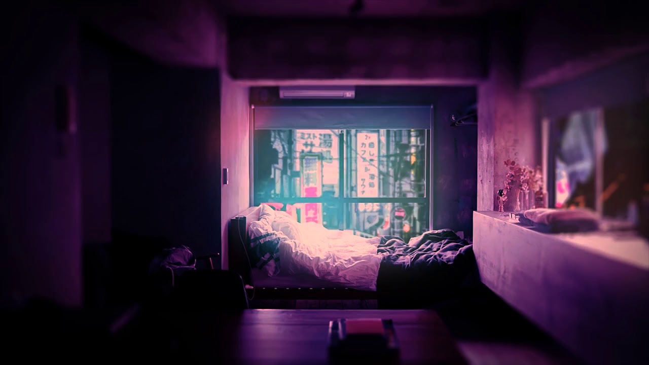 Natural Ambiance - Tokyo Apartment 2 (muffled talking, crickets, city)