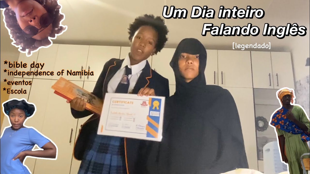 Um dia inteiro falando inglês ,com legendas !!/ Whole day just speaking in English, with subtitles!!