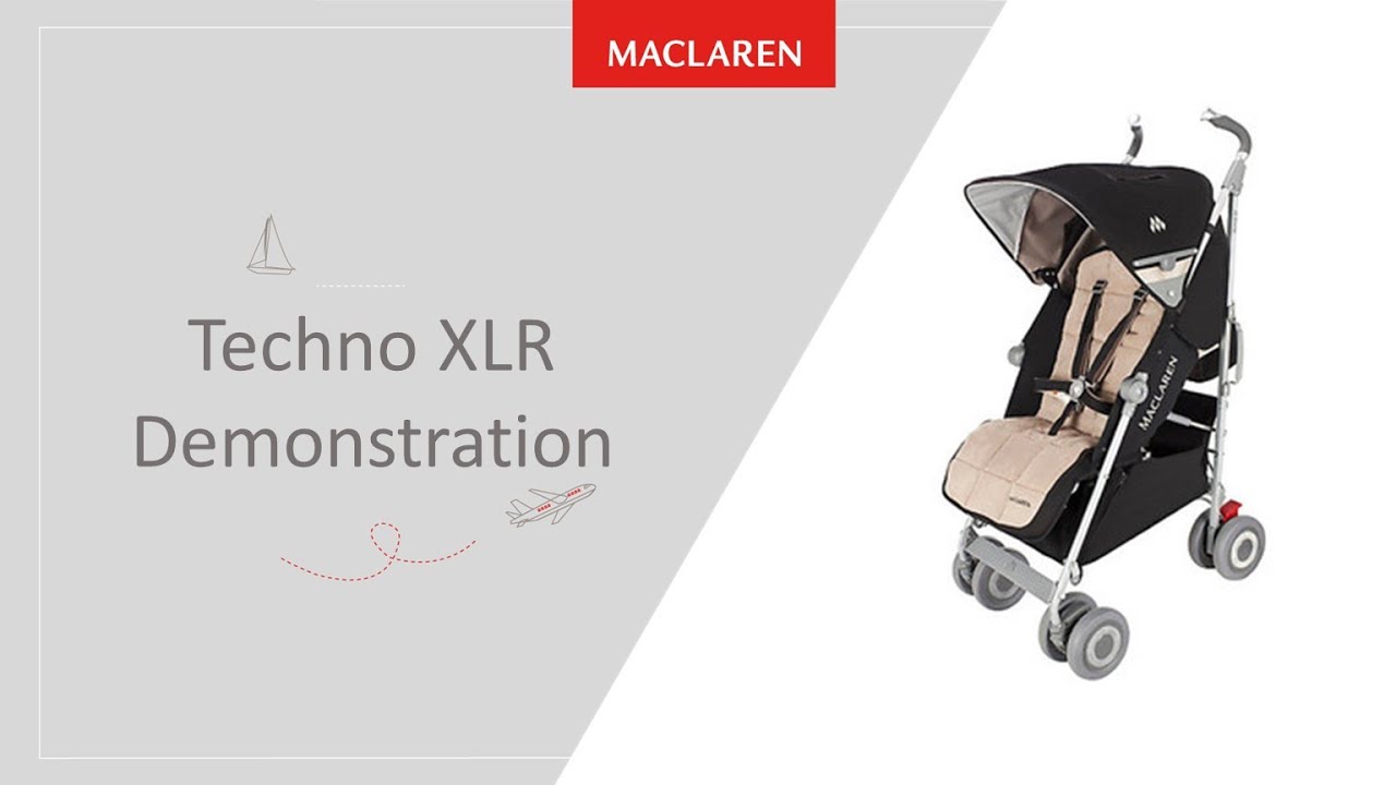 Maclaren Techno XLR Stroller Travel System