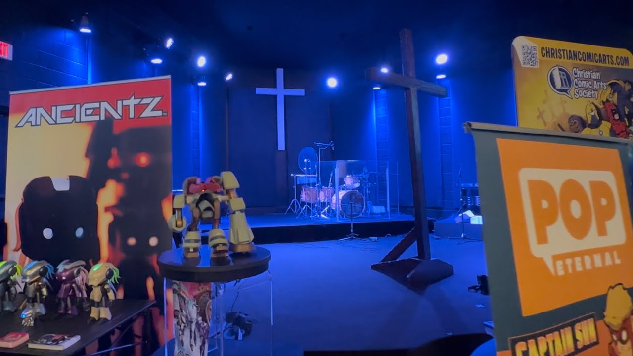 Alpha Omega Con 2025 Exhibit Hall | Christian Comic Con