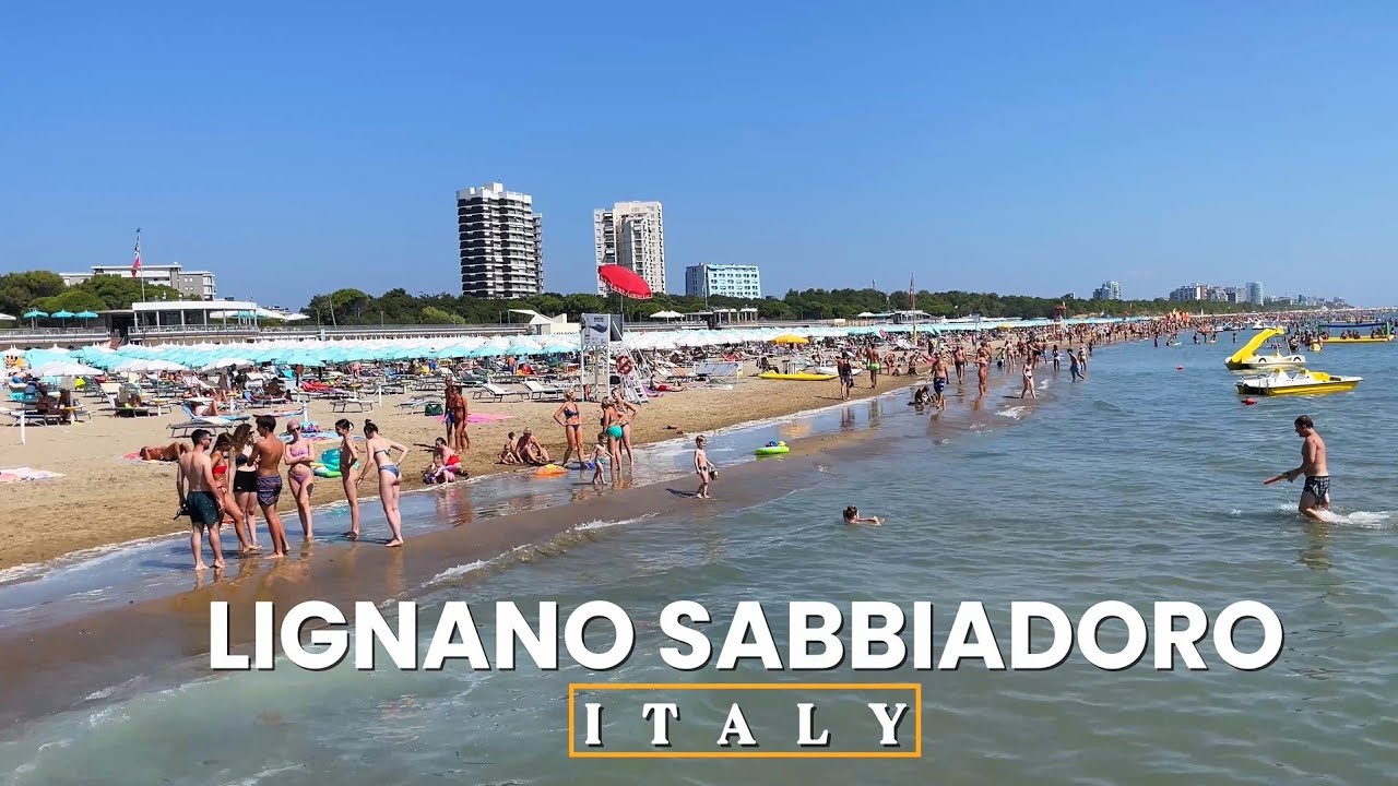 Lignano Sabbiadoro Italy,  Summer in Lignano Sabbiadoro 4K UHD