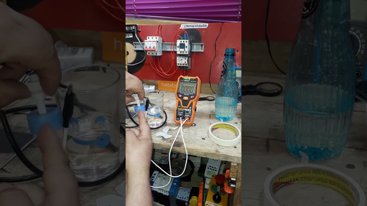 como funciona o sensor de nivel do split cassete- confira estes testes simples em bacada