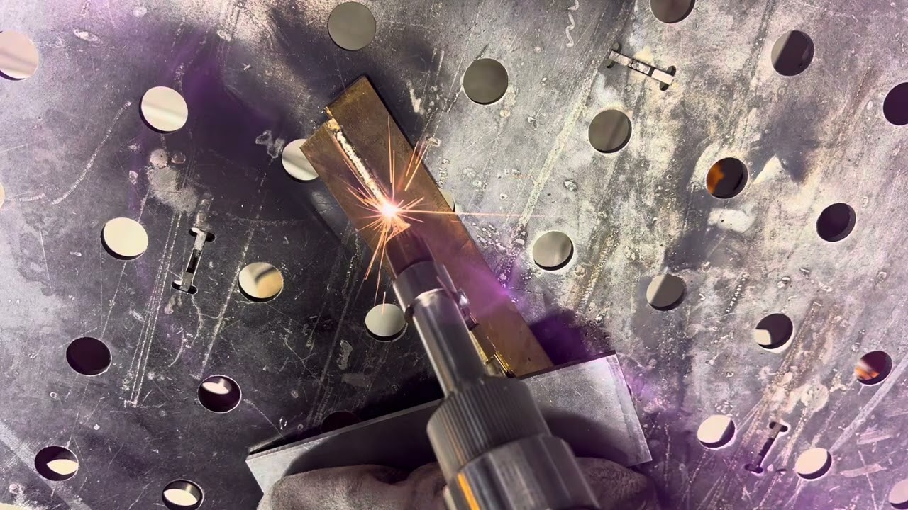 Bronze Welding Test with LightWELD | Spark & Co.