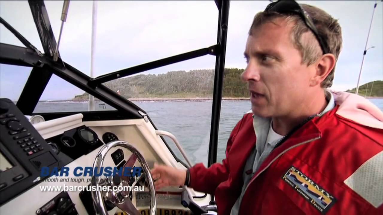 How to - Cross a bar in a trailer boat