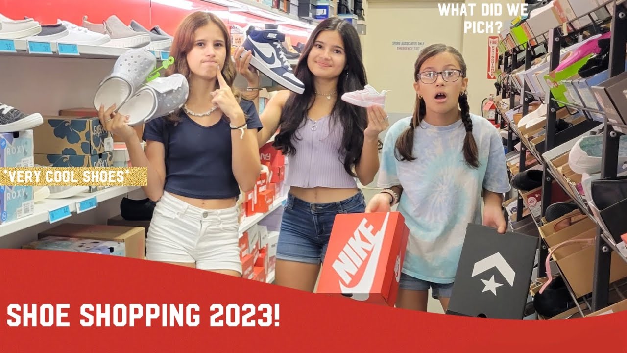 Back to school shoe shopping | Shoe shopping 2023!