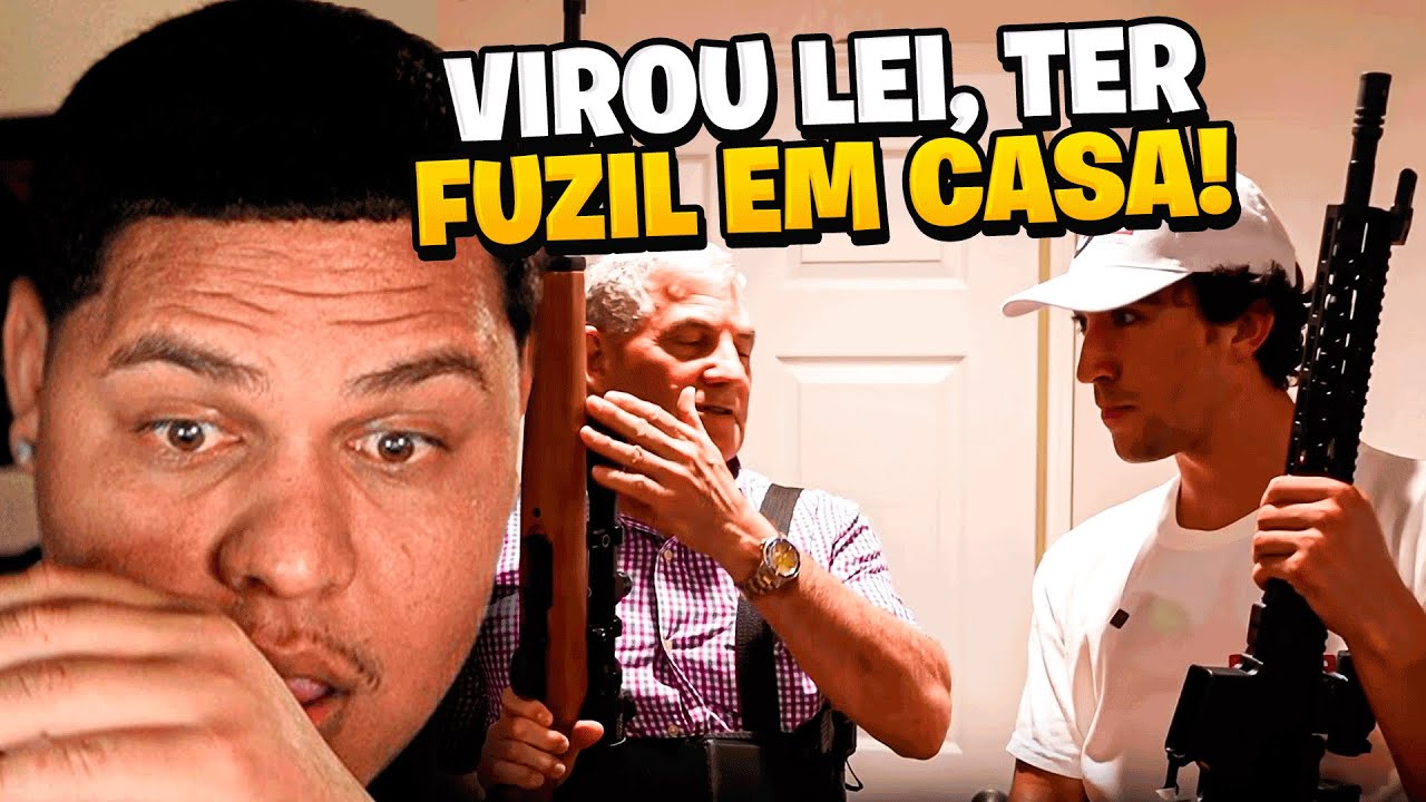 JMDECK REAGINDO A CIDADE QUE &Eacute; OBRIGAT&Oacute;RIO TER UMA ARMA