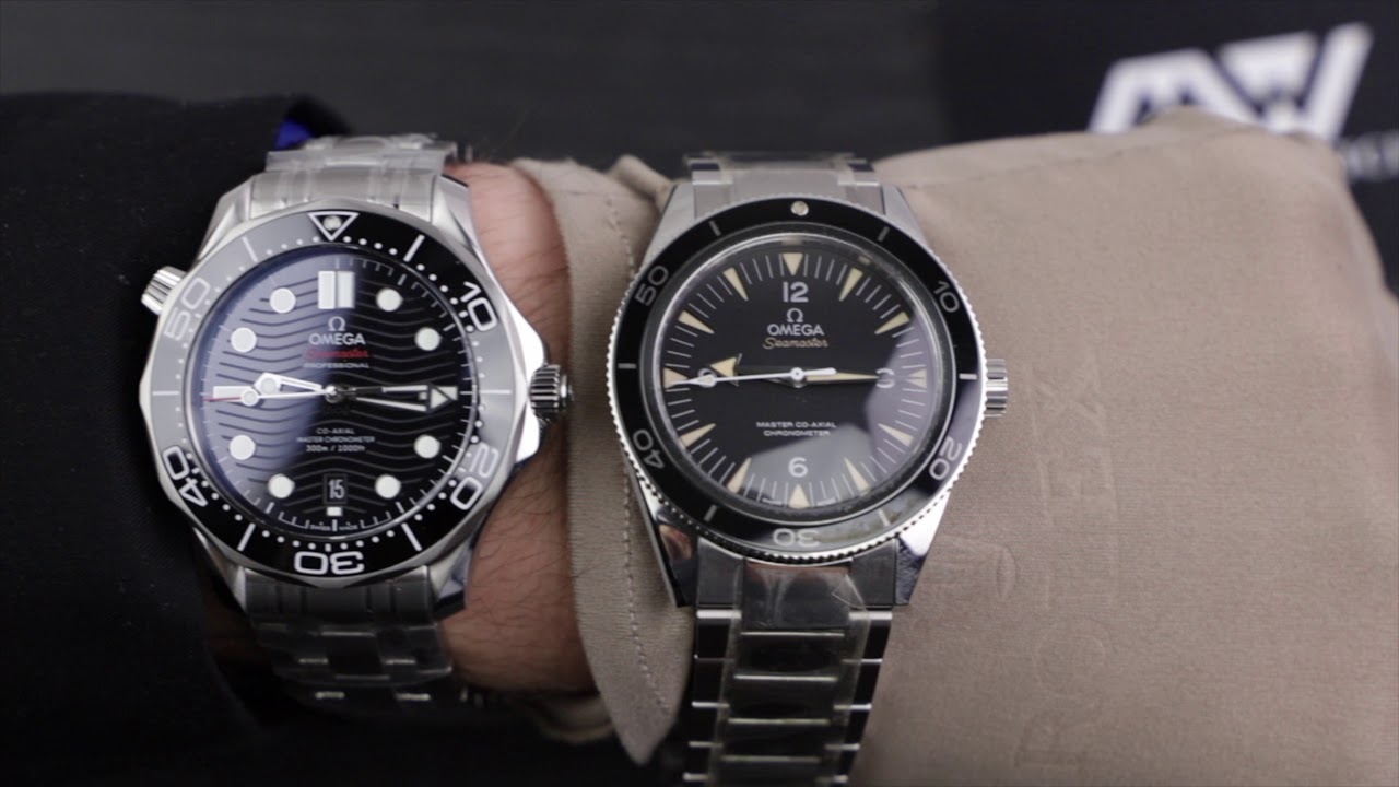 Omega Seamaster Diver 300M Black VS Omega Seamaster 300 Master Co-Axial