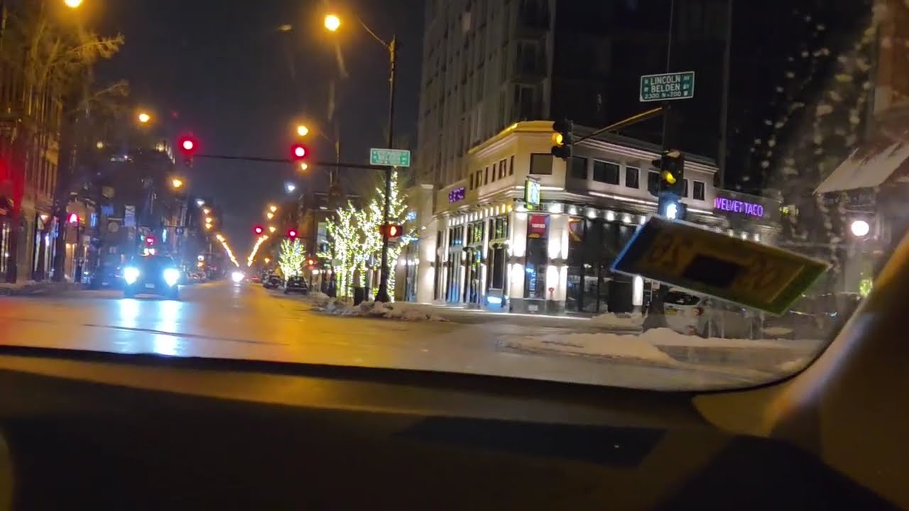 Catching Christmas Lights