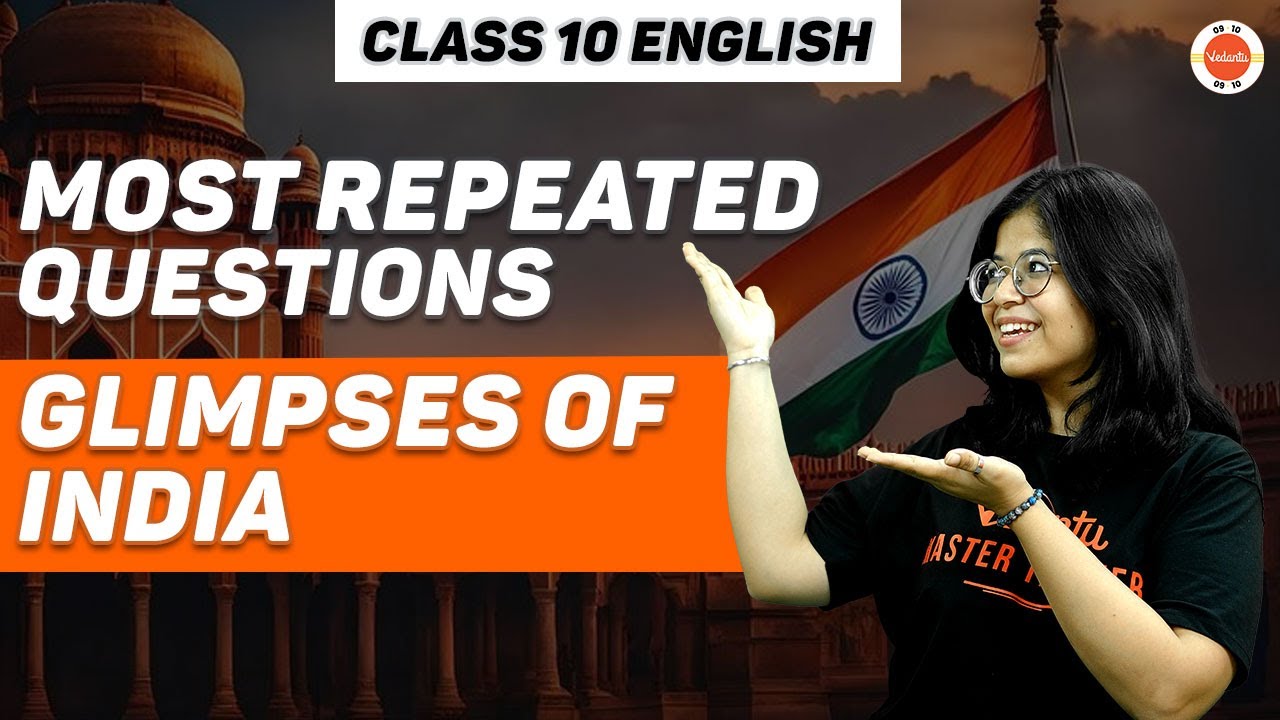 Most Repeated Questions of Glimpses of India | NCERT Class 10th Ch-7 Important Questions #Cbse2024