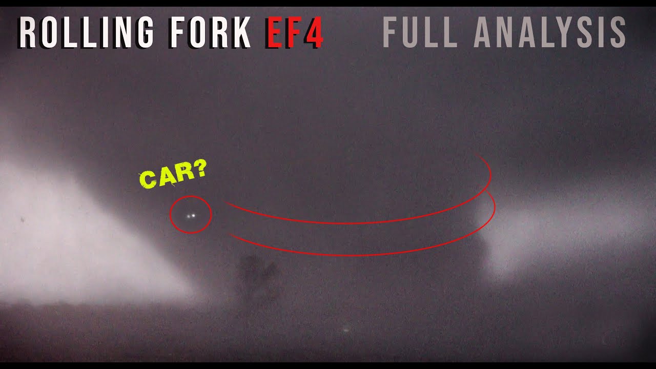 Is This a Vehicle Flying Around a Tornado? - Rolling Fork, MS