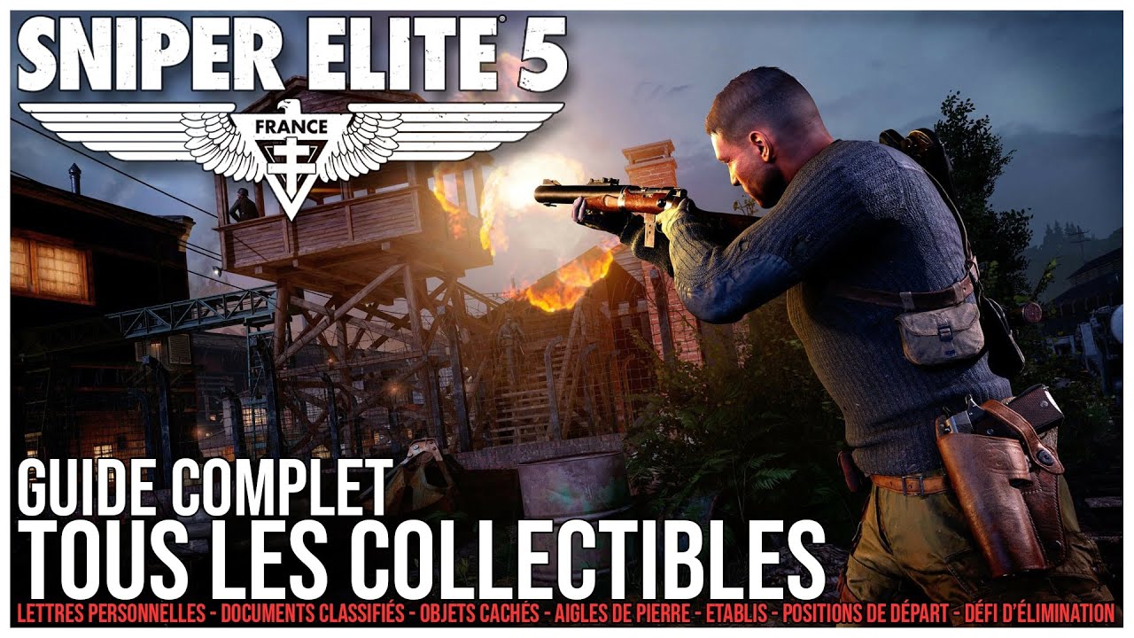 SNIPER ÉLITE 5 - Usine d'Armement - Tous les collectibles