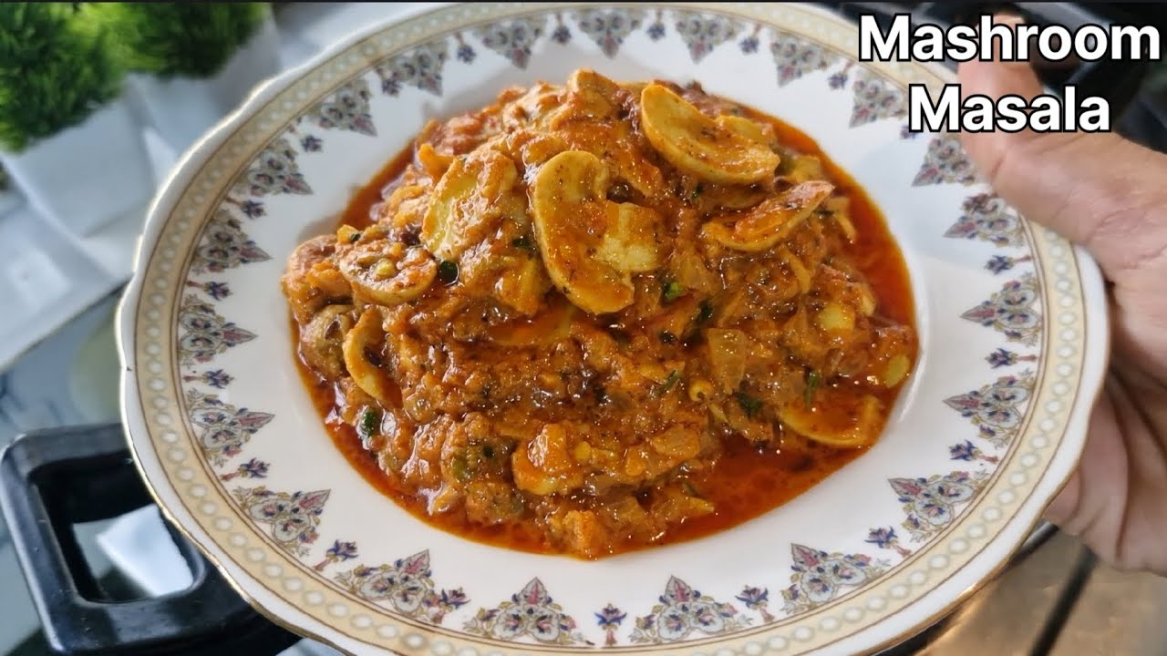 मशरूम की ऐसी सब्जी जिसके आगे चिकन-मटन भी फेल | MASHROOM KI SABJI RECIPE |MUSHROOM MASLA CURRY