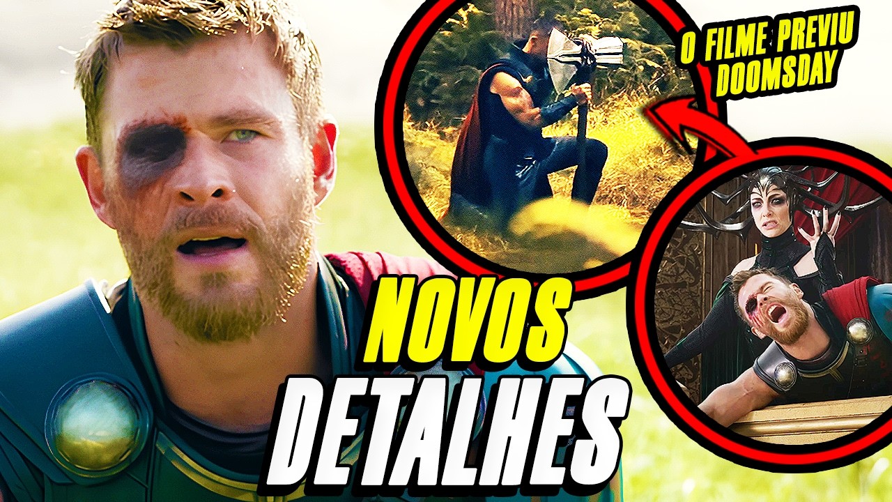 EXPLICADO! 63 DETALHES EM THOR RAGNAROK (EASTER EGG + REFER&Ecirc;NCIAS + SEGREDOS)  SAGA MARVEL