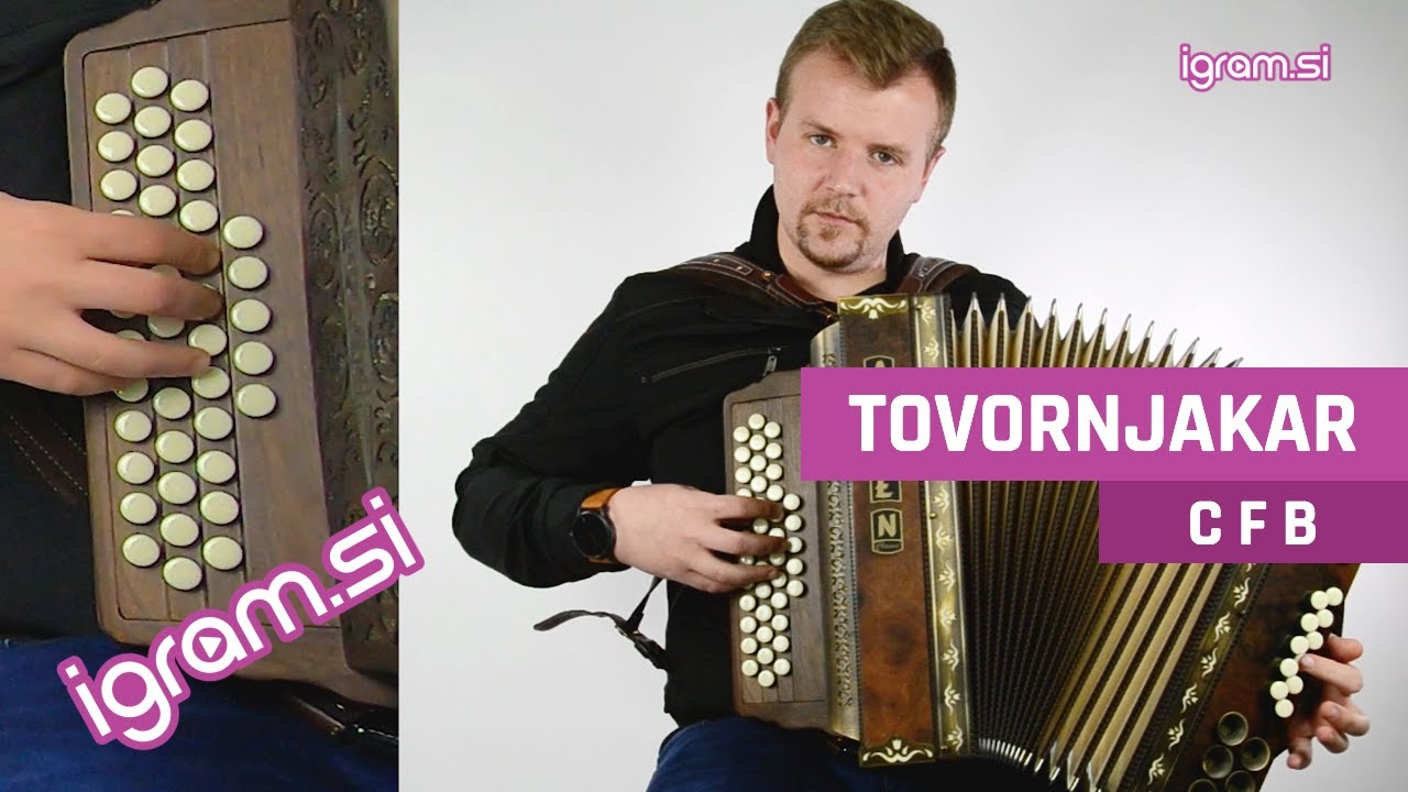 TOVORNJAKAR | Ansambel Pogum | Spletno učenje harmonike
